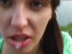 My hot girlfriend immediately climbed my biggest amateur dick that pounded her so damn hardly!