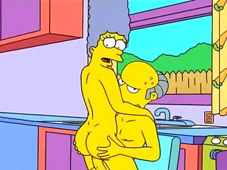 Marge Simpson cheating wife movie