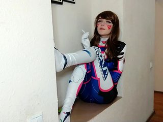 Petite Asian gives a blowjob in POV