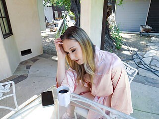 Horny guy knows the tricks to make his stepmom horny