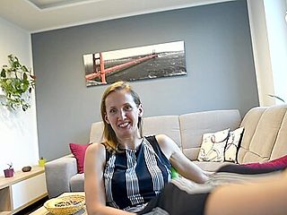 Skinny Amateur Wife Gets Her Long Feet Massaged And Wor...