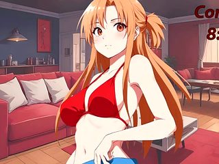 Spanish Asuna JOI CEI hentai. She wants to give you you...