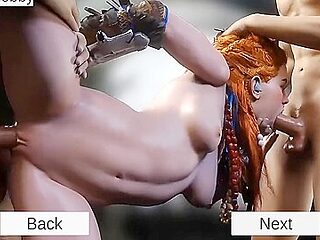 Fh - Aloy Horizon Zero Dawn By Foxie2k With Anime Henta...