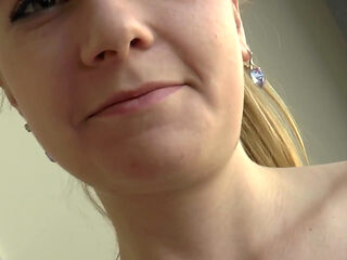 Blonde Teen Gets Pussy Pounded by Huge Dick