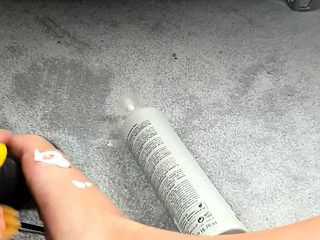 Black Amateur Explore Hot Foot Fetish