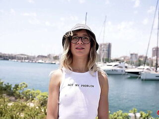 German Scout Casting: Skinny Teen Megan Love Squirts Ha...