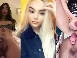 Beautiful T-Girls Cumshot