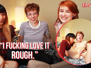 Ersties - Three Lesbian Friends Enjoy Each Other&#039;s...