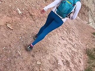 Wild Mountain Flash - Topless Tease on Remote Kyrgyzsta...