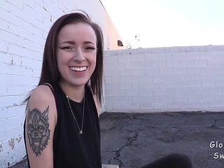 GloryholeSwallow - Fay's 1st Visit