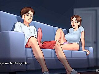Jenny Gives Her Boyfriend A Foot Job Live On A Cam Show...