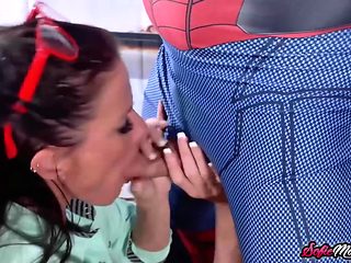 Sofie Marie - Seductive Cougar Blows Hard Dick