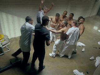 Intense gangbang with many big dicks for Vicki Chase