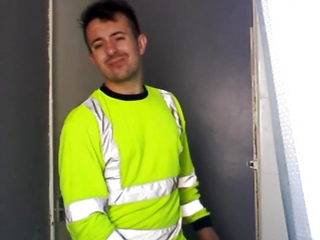 Cagedwarrior Stripping After Work Vis N Big Cock Show off