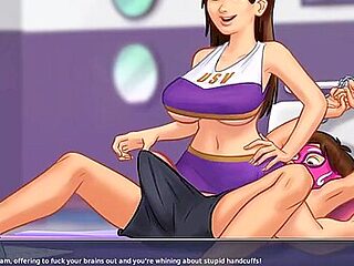 Car Toon In Summertime Saga - Wow, Push It In By Misski...