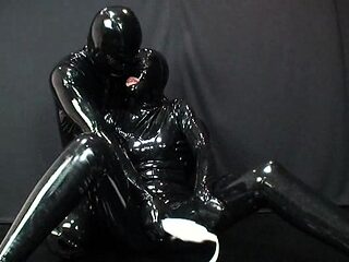 Amateur fetish BDSM action with redhead