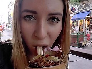 Twistedart Ally Breelsen Being A Bad Girl In Public