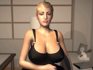Horny BBC fucks her best friends mother all over the house