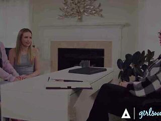 Crazy Kenzie Taylor and Scarlett Sage at marriage couns...