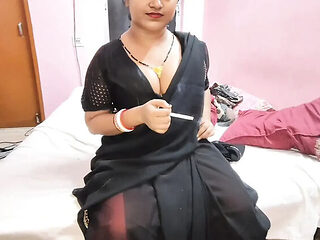Bhabhi Smoking and Sharing Honeymoon Secrets - Deep Thr...
