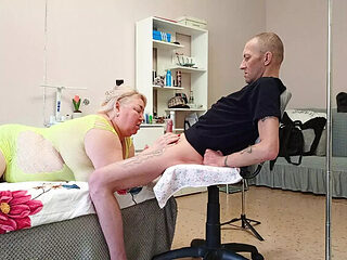 Zona901 Hot Russian MILF Friend Sucks Dick and Swallows...