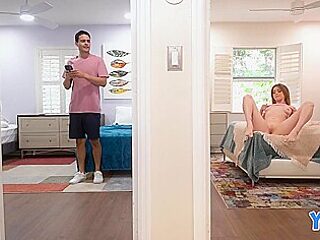 New Lucy Foxx Is A Young Nympho With A Step Bro Fantasy...