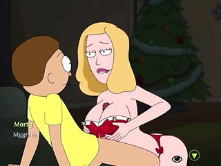 RICK &amp; MORTY: Beth’s Big-Tit Blowjob Compilation ...