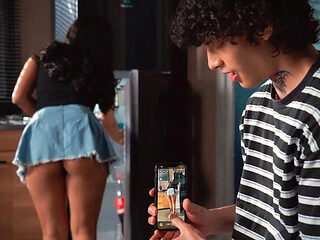 Skinny Stepsister JordyFabian Gets Fucked Hard By Stepb...