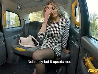 Fake Taxi Step Mom Blowjob &amp; Hardcore Fuck - Blonde...