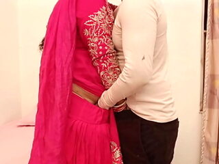 Winter fucking with punjabi stepmom standing fucking