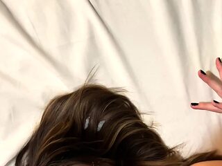 Warning Fantastic blonde big cock blowjob and cumshot