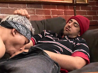 Asian gay has a good homo fuck