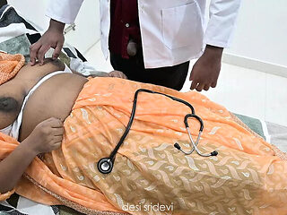 Indian Doctor Examines Village Aunty&#039;s Big Natural...