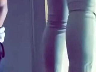 Amateur Ebony Dunta Amazin gives landlord a blowjob on ...