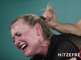 A Stallion To Kneel Down Before - Blonde Pigtailed Milf