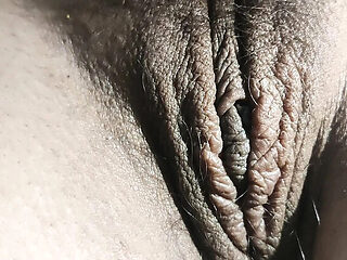 Young Indian Girl Alone in Bedroom Showing Tight Pussy