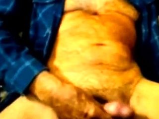 Grandpa bear cums