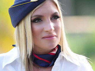 Hot Stewardesses Fuck Passenger in Threesome - Amateur ...