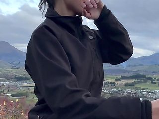 Mountain Hiking Blowjob &amp; Swallow