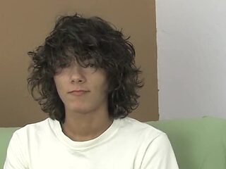 Playing with his feet and masturbating with a sex toy