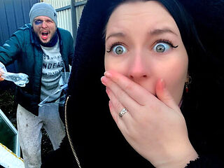 Petite Russian Teen Blogger Fucks Hobo For Likes - Amat...