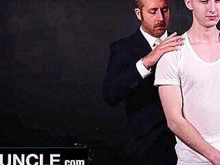 Mission Of Lust: Young Elders Desk Bending For The Pres...