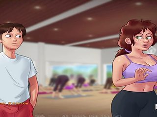 Mature Yoga Nympho in Summertime Saga - Episode 1: Time...