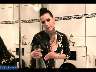 Hot German Mistress Alessa Milano Piss Slave Training -...