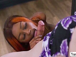 Ebony Stepdaughter Tastes Stepdads New Ts Girlfriend 10...