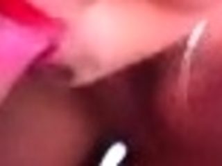 European amateur slut sucks on a big black cock