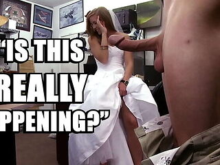 Abby Rose PAWG Bride Fucked Hard in Wedding Dress - XXX...