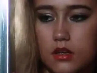 Vintage Italian Blonde in White Stockings Giving Blowjo...