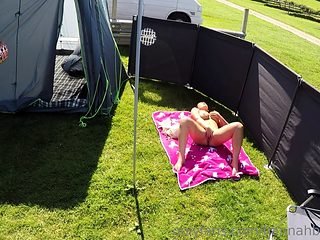 Euro amateur outdoor masturbation