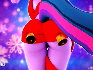 Anthro pony dance - Happy new year!